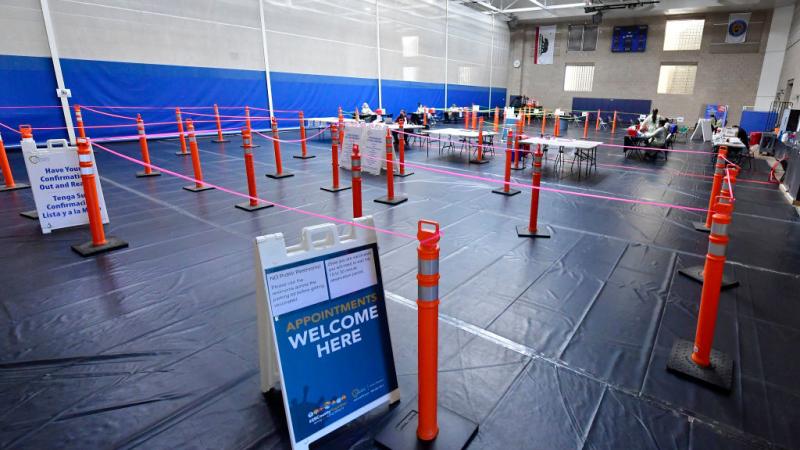 Empty Vaccine Center