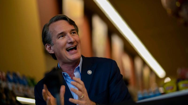 Gov. Youngkin in Alexandria, Feb. 2022