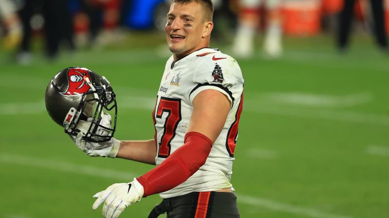 Rob Gronkowski, Tampa, Fla., Feb. 7, 2021