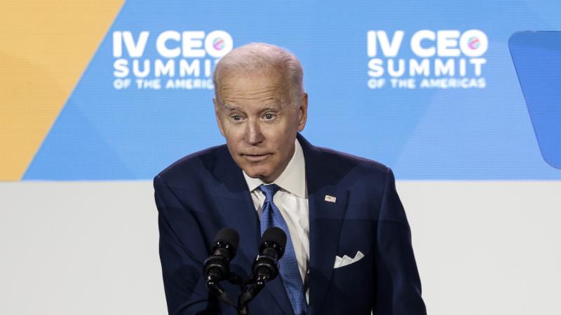 Joe Biden, Los Angeles, June 9, 2022
