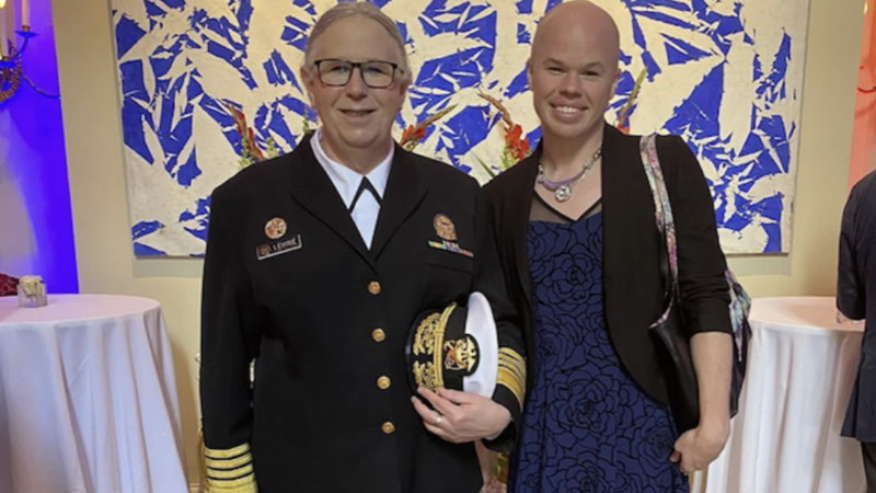 Sam Brinton, Rachel Levine, Washington, D.C., July 14, 2022