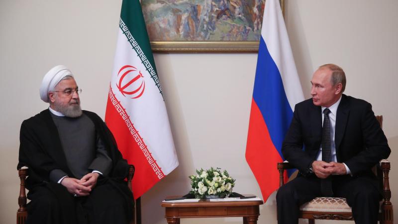 Hassan Rouhani, Vladimir Putin, Iran, Oct. 1, 2019