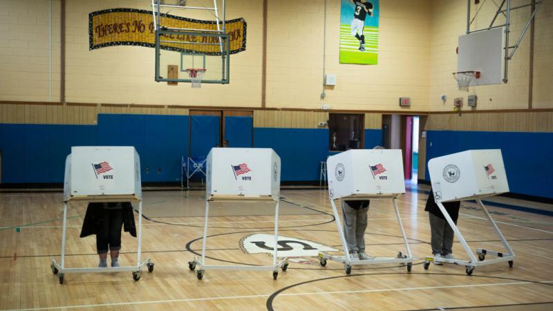 Residents in NY state vote for their local school board.