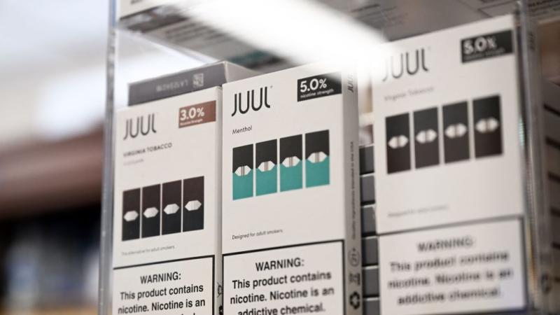 JUUL products in store