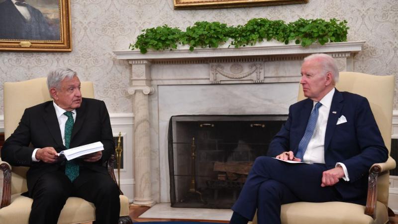 Lopez Obrador, Joe Biden, Washington, D.C., July 12, 2022