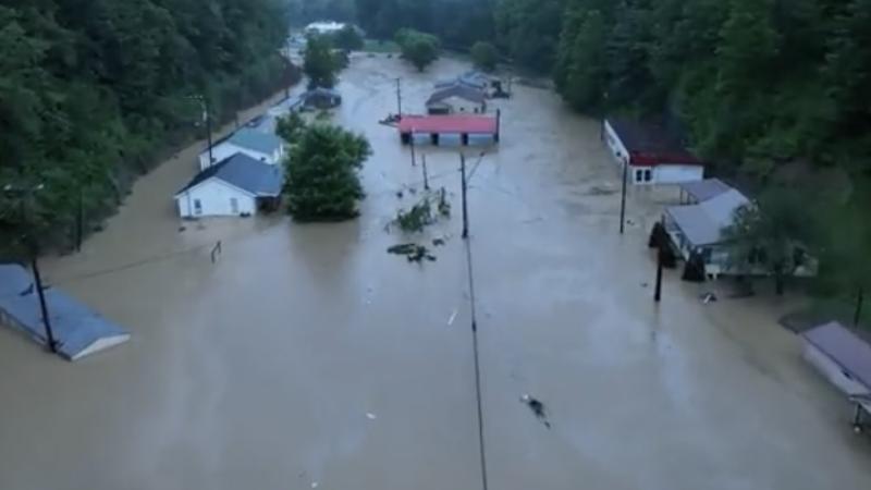 Flooding in Kentucky on Thursday, Jul. 28