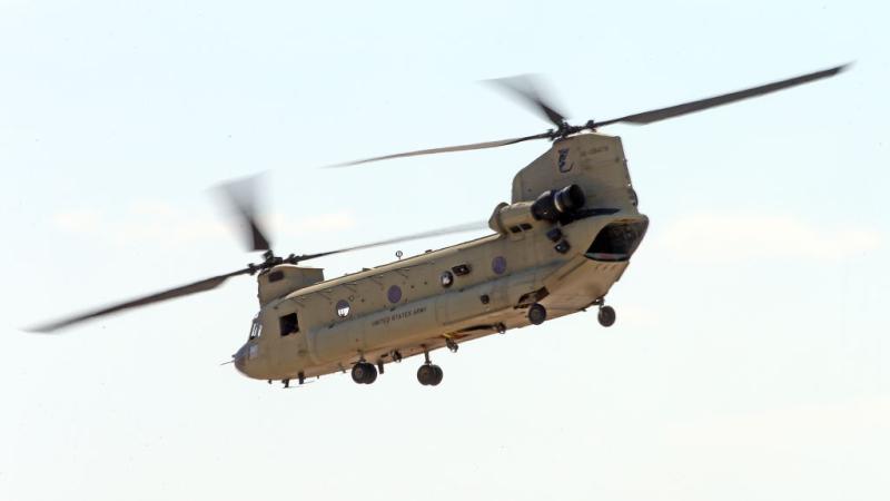 Chinook helicopter