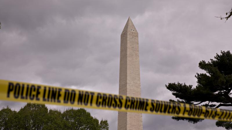 Police tape in Washington, D.C.