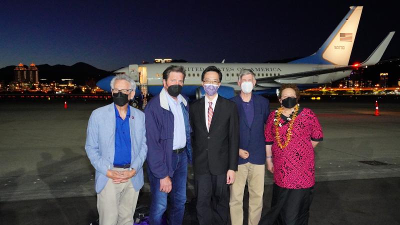 Congressional Democrats, Taiwan, Aug. 14, 2022