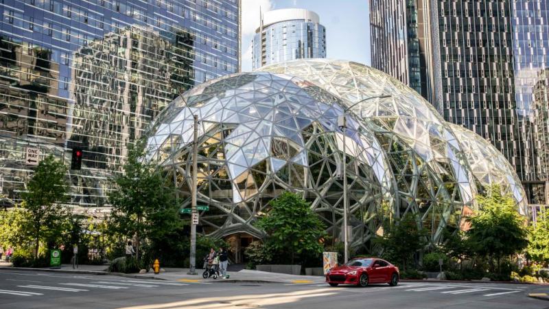 "The Spheres" at Amazon's Seattle headquarters