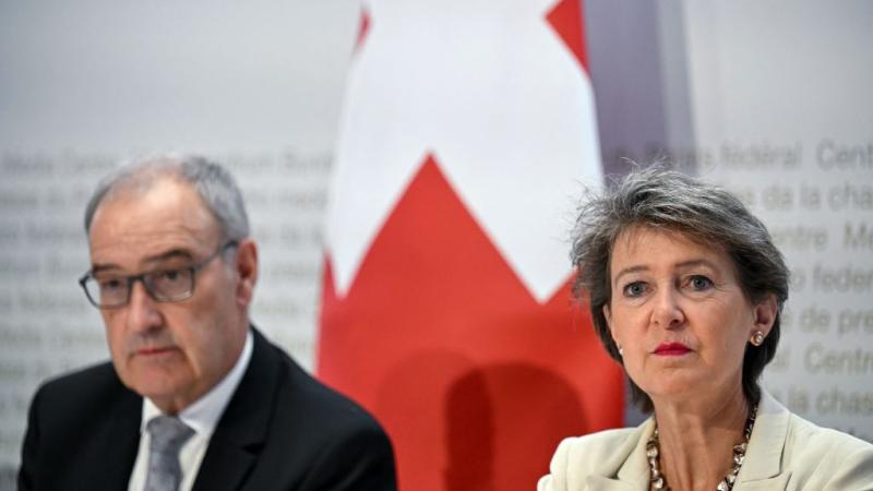 Swedish environmental minister Simonetta Sommaruga in Gern, Aug. 31