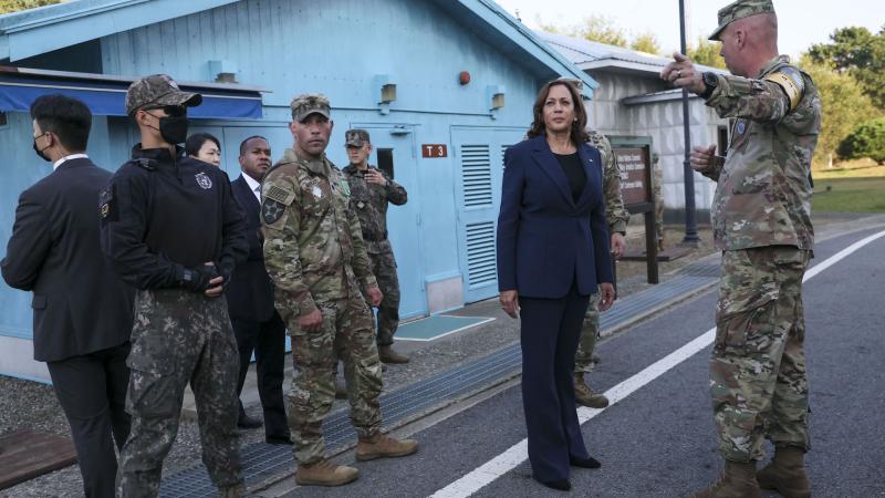 Kamala Harris, Demilitarized Zone, South Korea, Sept. 29, 2022