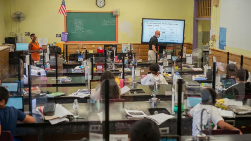 Elementary students in New York State, June 2021