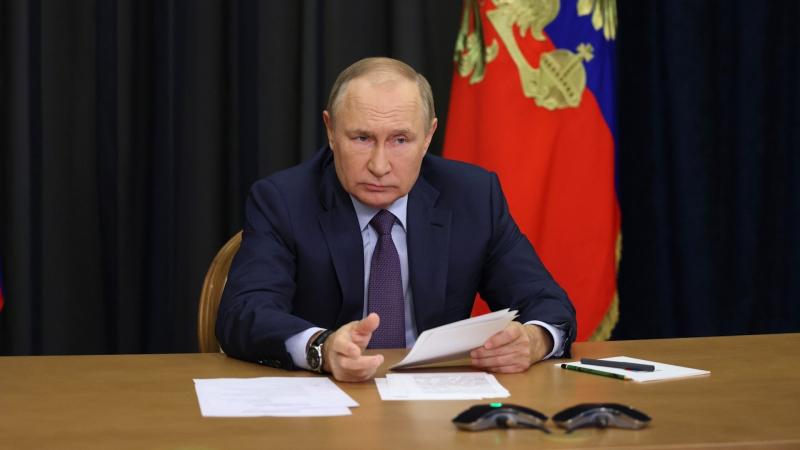 Vladimir Putin, Moscow, Russia, Sept. 27, 2022