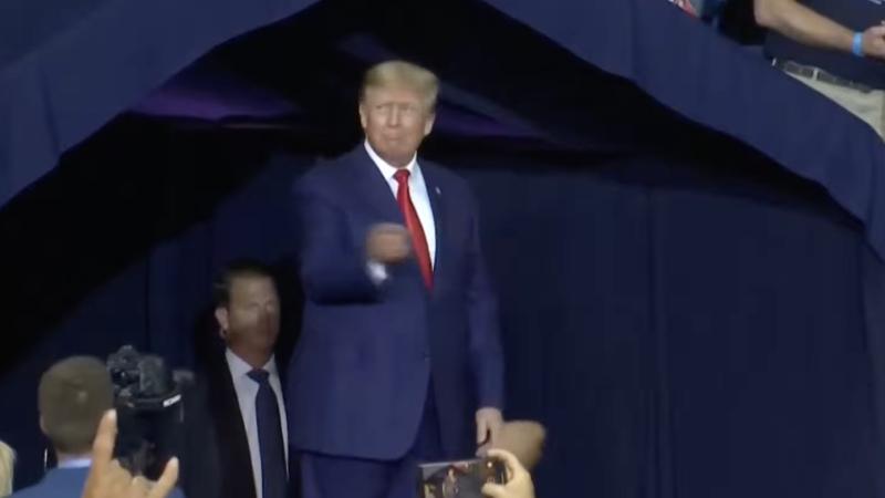 Former President Donald Trump in Pennsylvania, Sep. 3