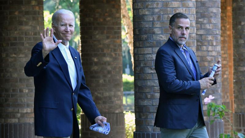 Joe and Hunter Biden, Johns Island, S.C., Aug. 13, 2022