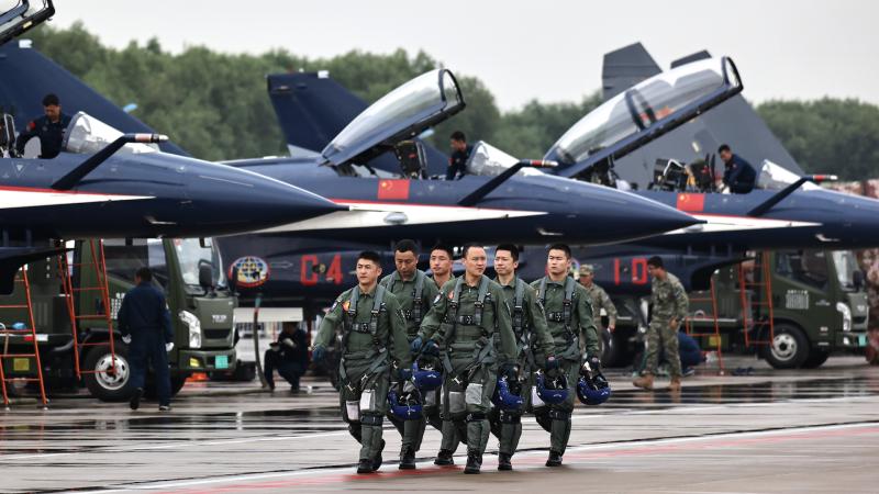 Chinese pilots, Aug. 29, 2022, Changchun, China