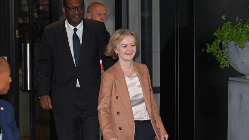 Prime Minister Liz Truss and Chancellor of the Exchequer Kwasi Kwarteng, Oct. 4, 2022