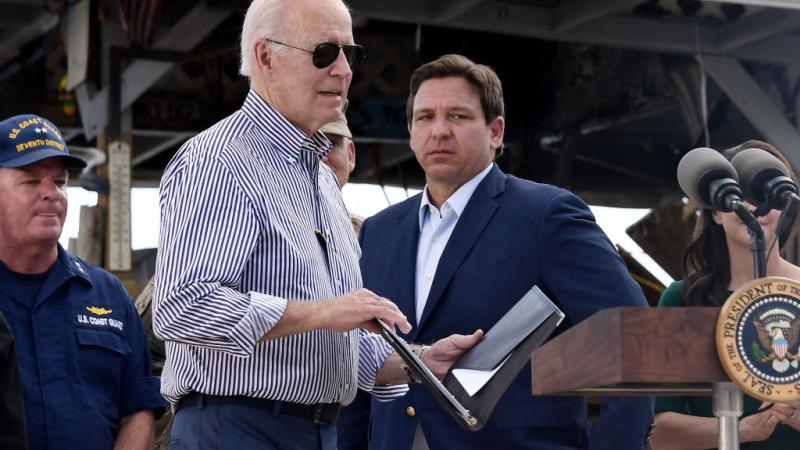 Biden and DeSantis