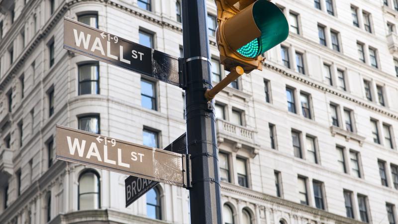 Wall Street and Broadway, New York City