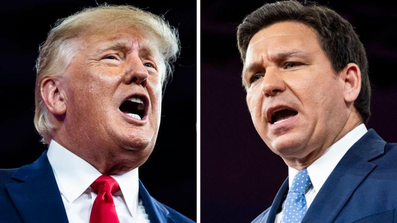 Donlad Trump, Ron DeSantis, CPAC 2022, Orlando, Fla.