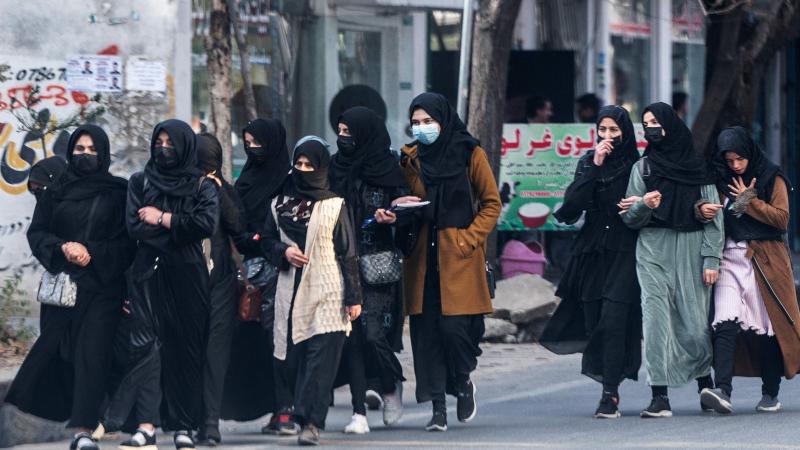 Female students, Kabul, Afghanistan, Dec. 7, 2022