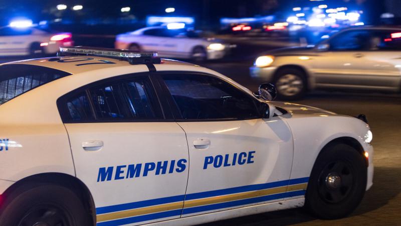 Police car, Sept. 7, 2022, Memphis, Tennessee