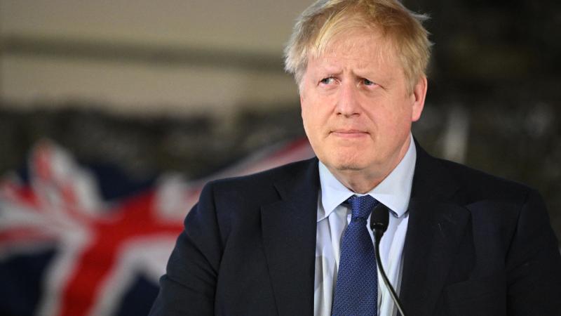 Boris Johnson, March 1, 2022, Tallinn, Estonia