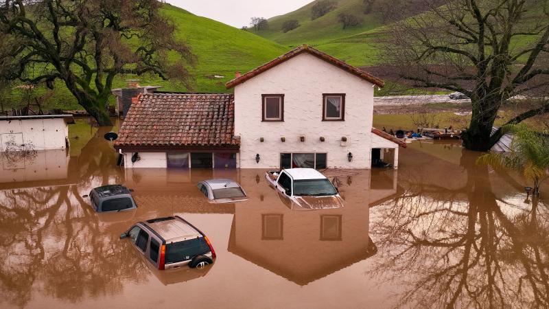 Flooding, Aptos, Calif., Jan. 9, 2022