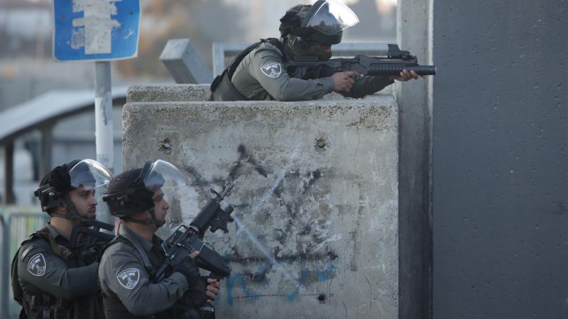 IDF soldiers, Jenin, West Bank, Jan. 26, 2023