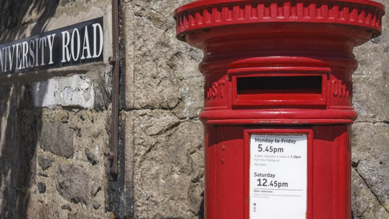 A British post-box