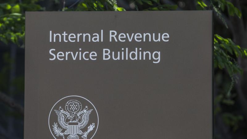 The Internal Revenue Service (IRS) building stands on April 15, 2019 in Washington, DC