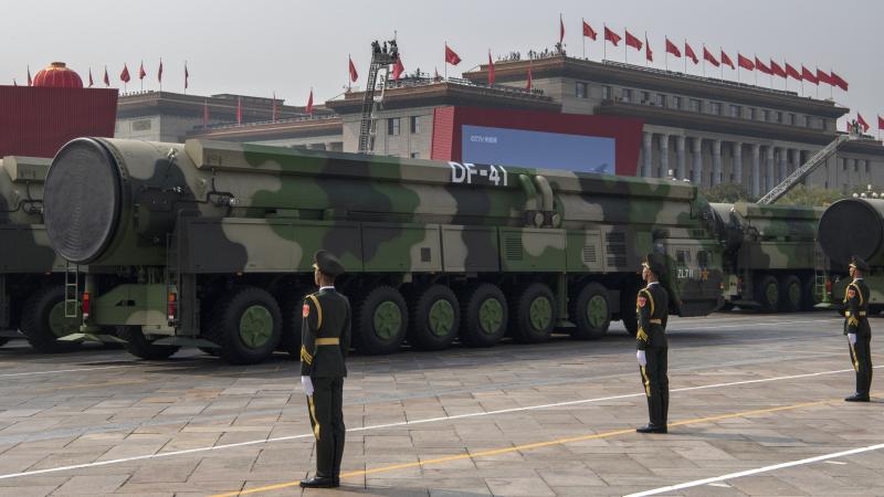 Intercontinental ballistic missiles, Beijing, China, Oct. 1, 2019