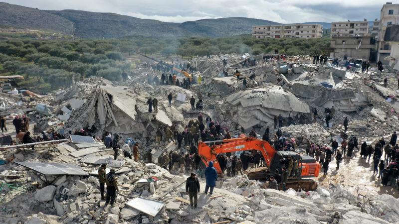 Earthquake, Harim, Syria, Feb. 6, 2023