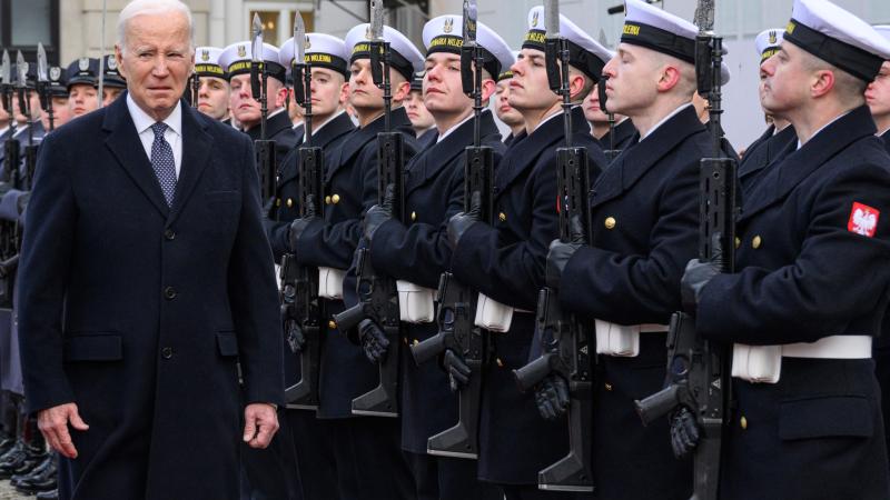 Joe Biden, Warsaw, Feb. 21, 2023