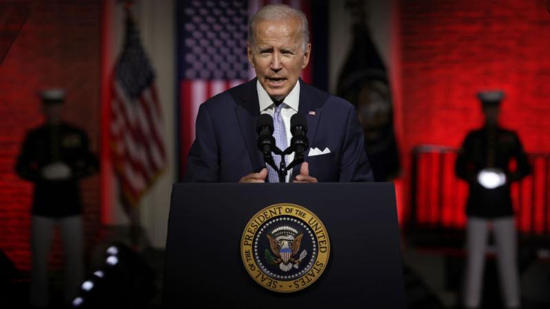 Biden's "Red speech" in Philadelphia, Sept. 1, 2022