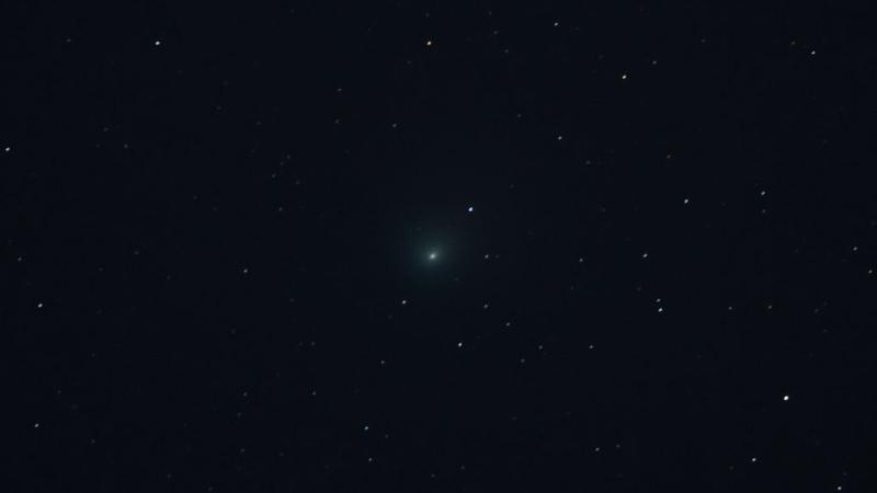 A shot of Comet C/2022 E3 (ZTF), Mojave Desert, Jan. 31