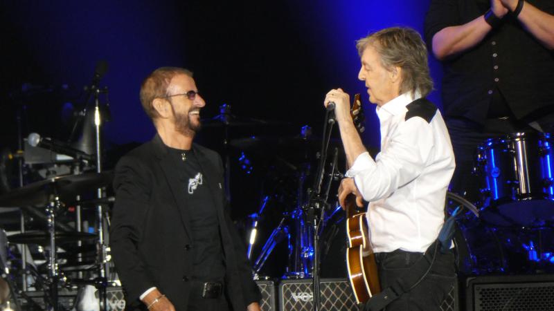 Ringo Starr, Paul McCartney, Los Angeles, July 13, 2019