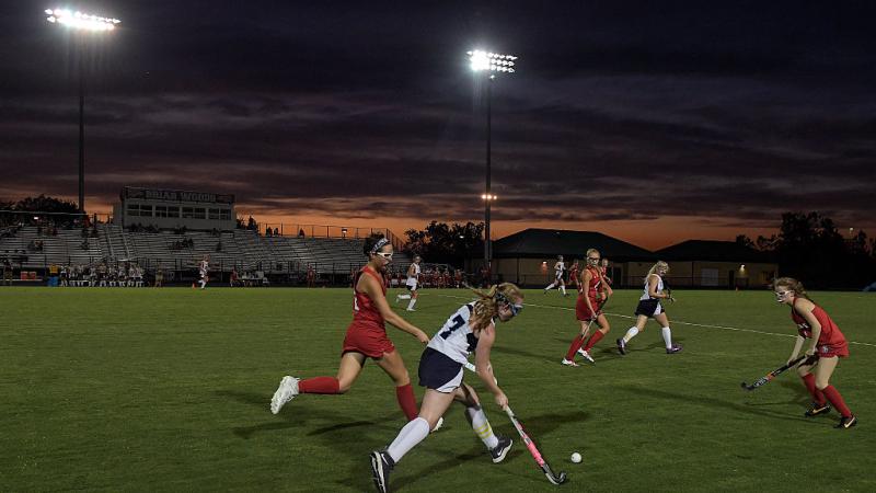 girls' high school field hockey