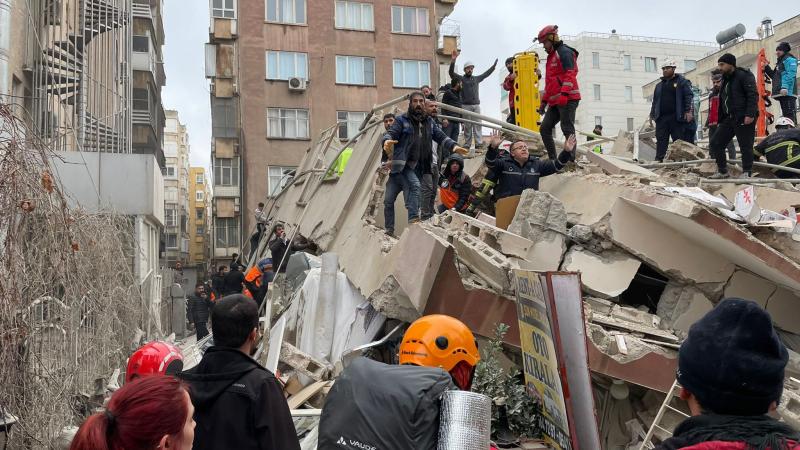 Earthquake, Sanliurfa, Turkey, Feb. 6, 2023