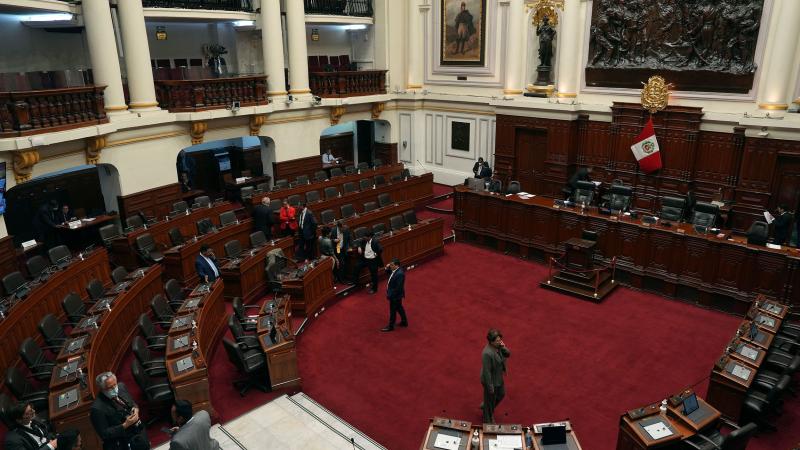 Palacio Legislativo Plaza Bolívar, Lima, Peru