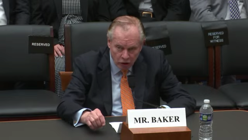 Former FBI agent Thomas Baker