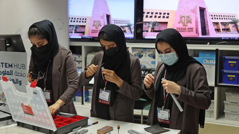 Texas A&M campus, Doha, Qatar, Sept. 14, 2021