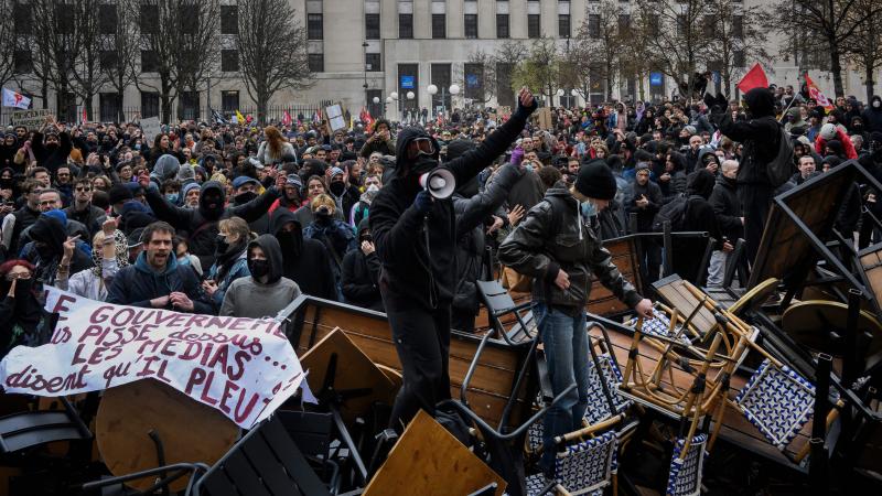 Strike, March 7, 2023, Lyon, France