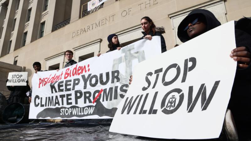 Protests against Alaska's Willow Project