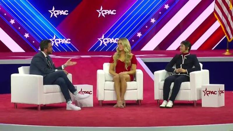 Riley Gaines at CPAC 2023