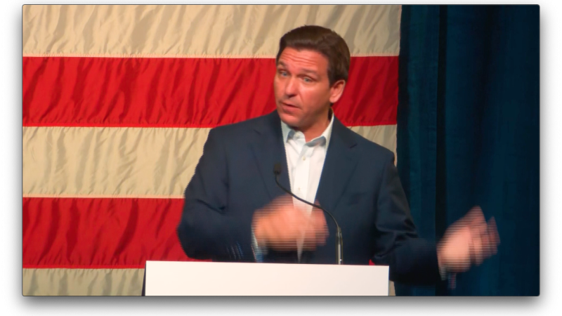 Gov. Ron DeSantis visits Iowa