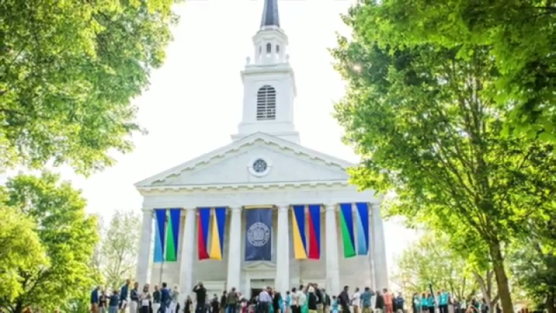 The former Mead Memorial Chapel, Middlebury College