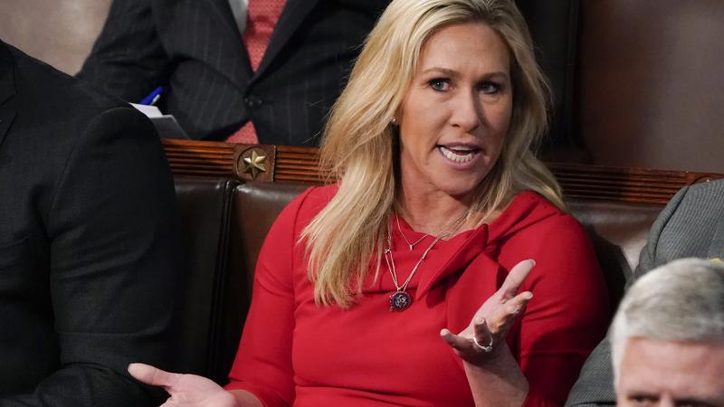 Marjorie Taylor Greene, March 1, 2022, Washington, D.C.