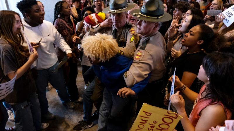 Tennessee State Capitol gun protest, March 30, 2023, Nashville, Tenn.